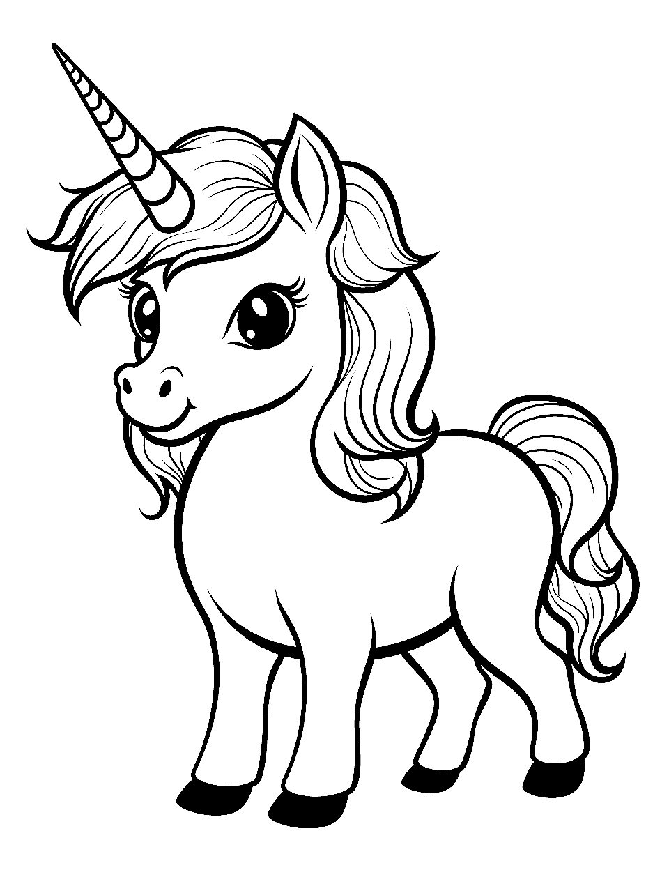 unicorn printable images