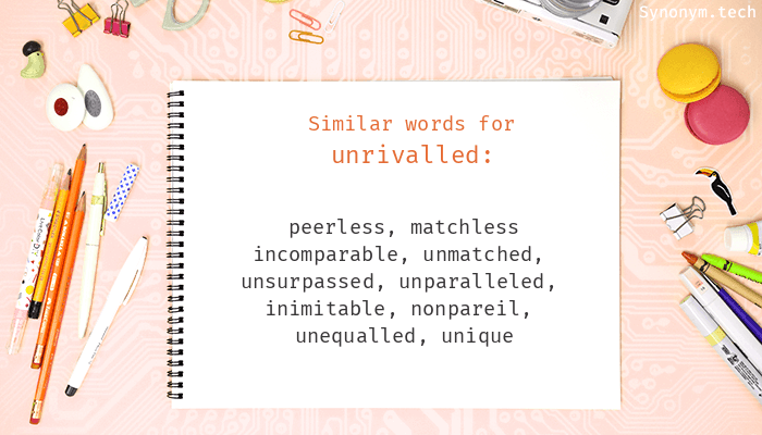 unrivalled synonym