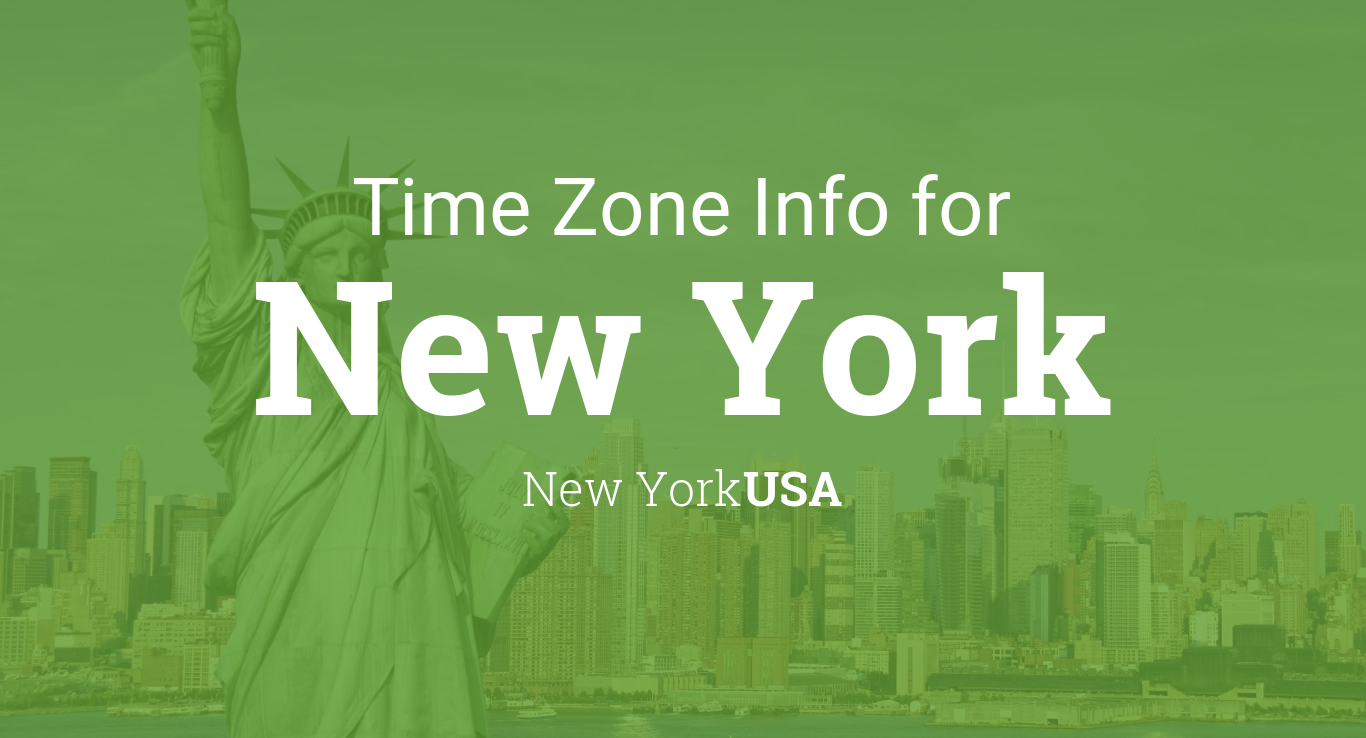 usa time zone new york