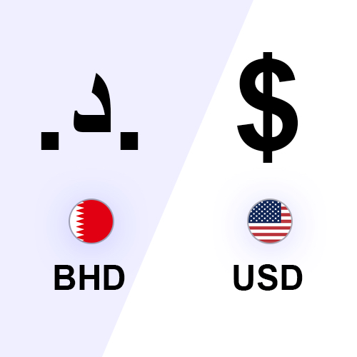 usd to bhd