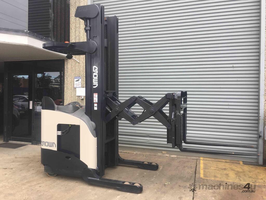 used crown double deep reach truck for sale melbourne