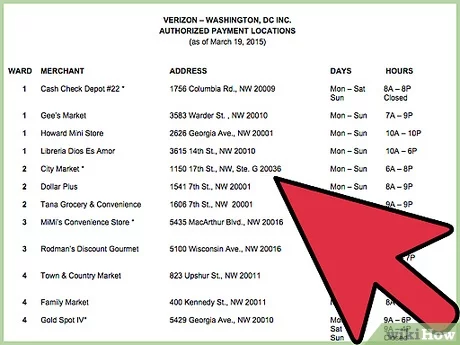 verizon auto pay number