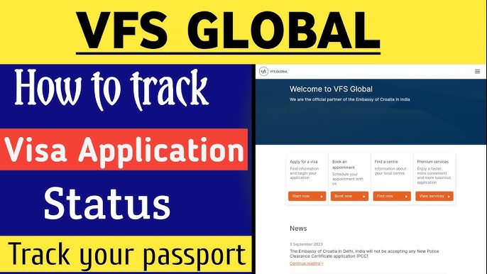 vfs global schengen visa tracking