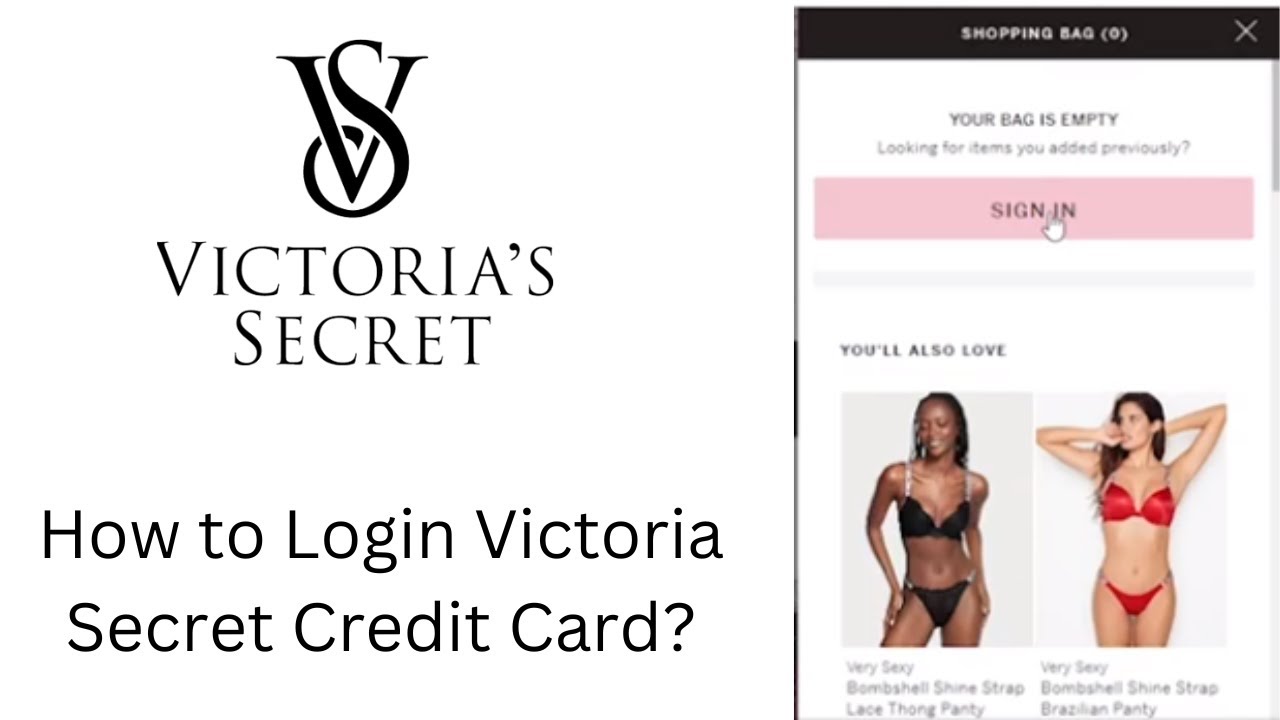 victoria secret credit card login