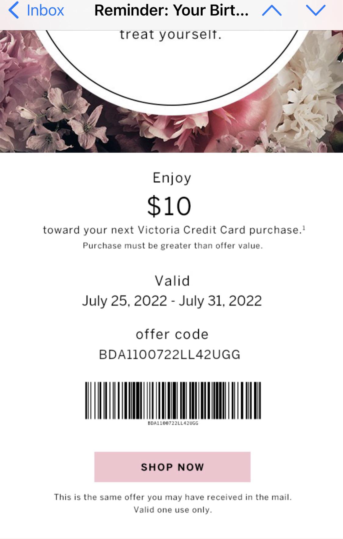 victorias secret promo code 10 off