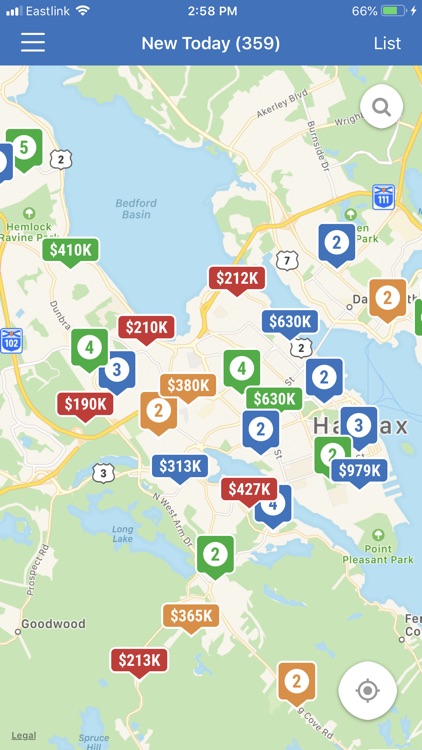 viewpoint ca map