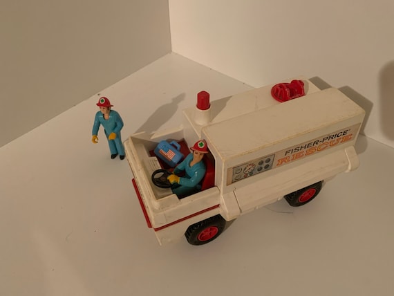 vintage fisher price ambulance