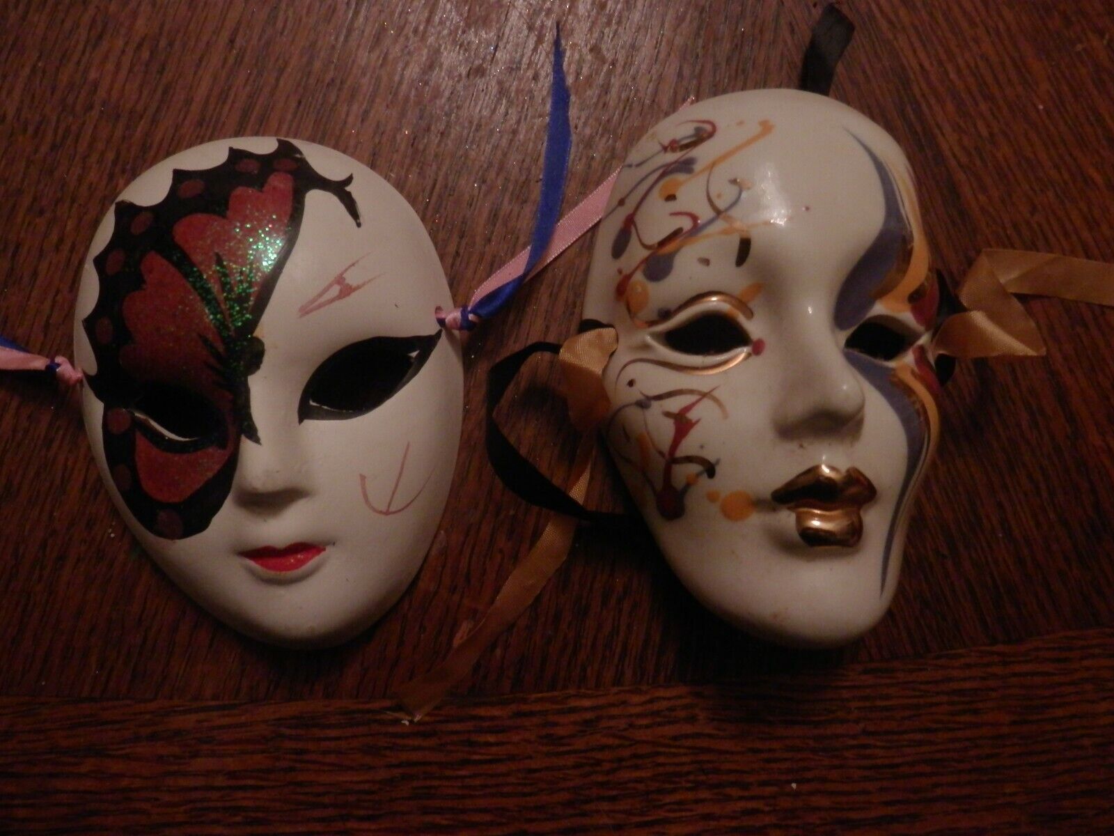 vintage porcelain mask