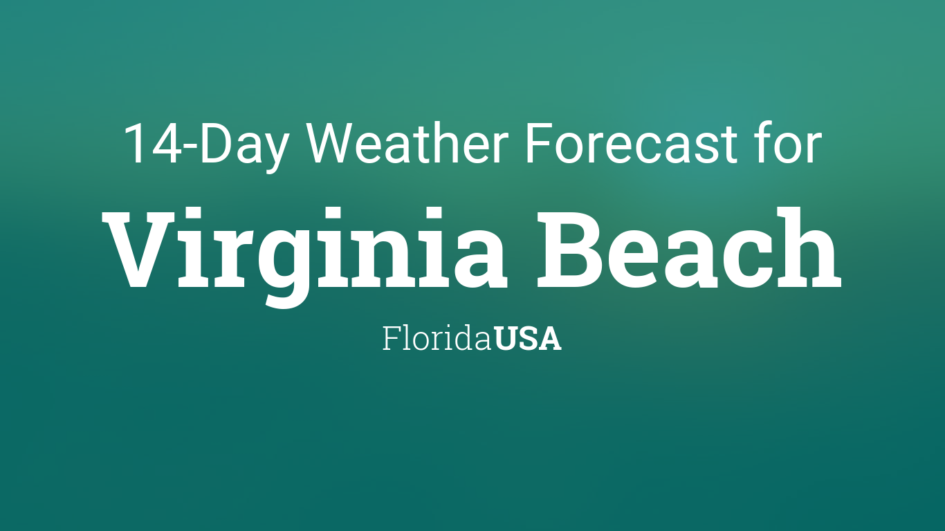virginia beach weather forecast 15 day