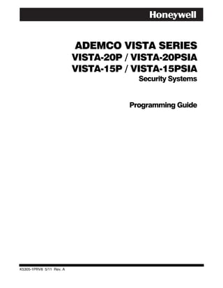 vista 15p programming