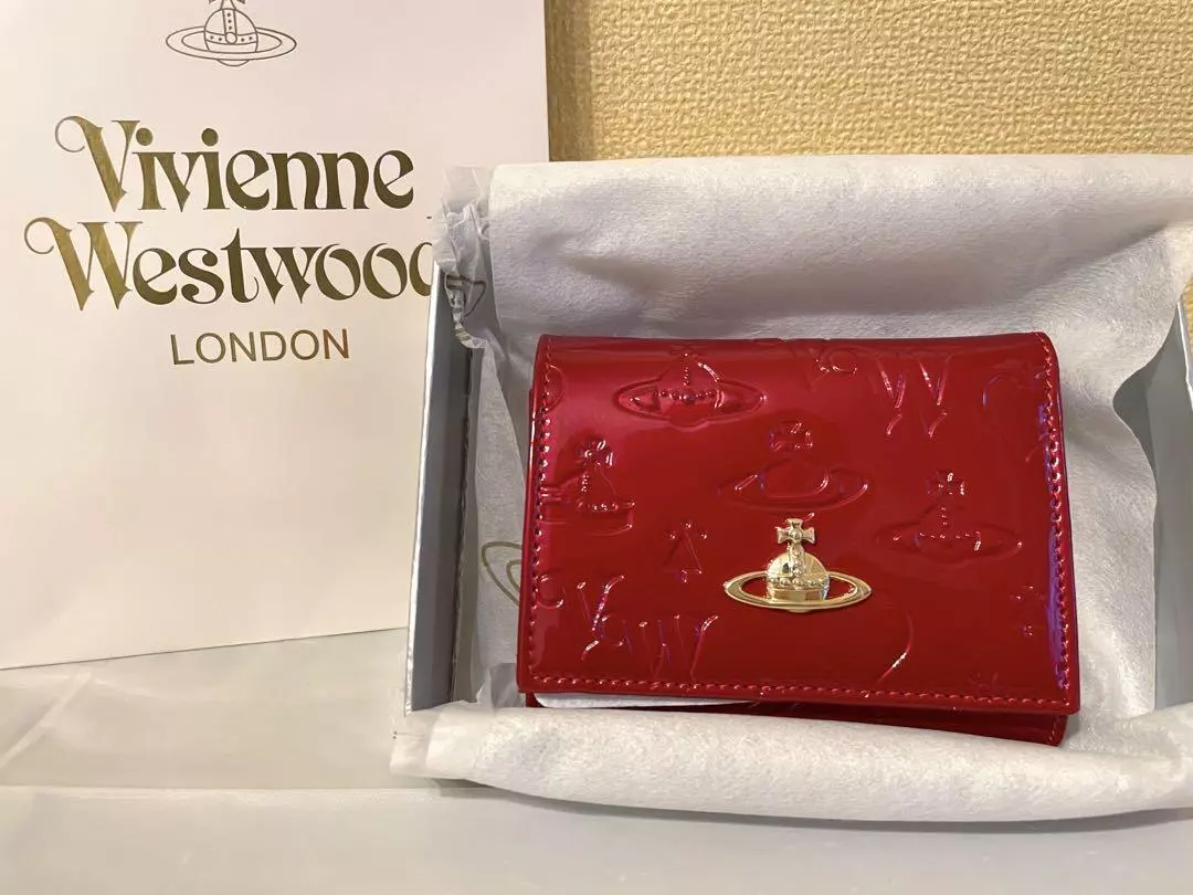 vivienne westwood wallet red