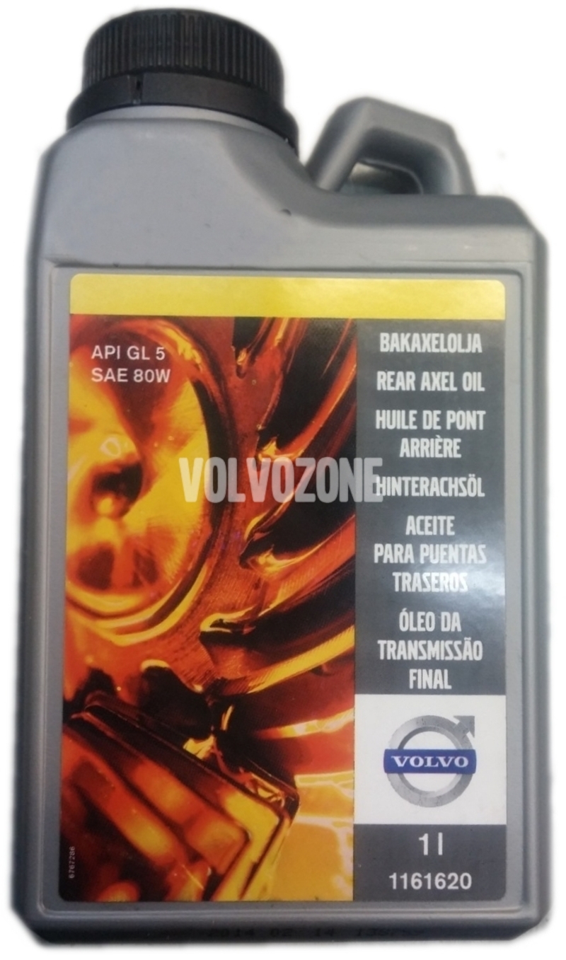 volvo vnl differential oil capacity