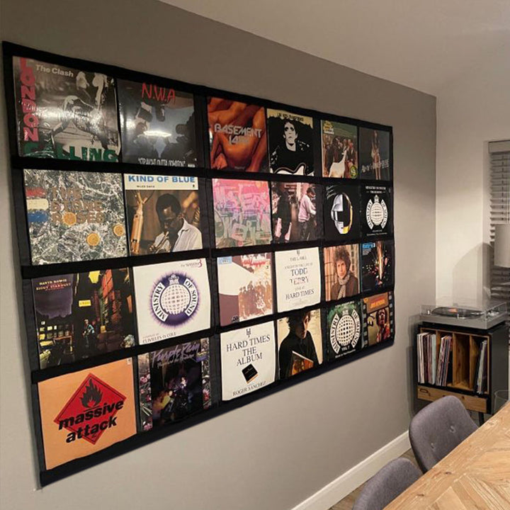 wall vinyl records