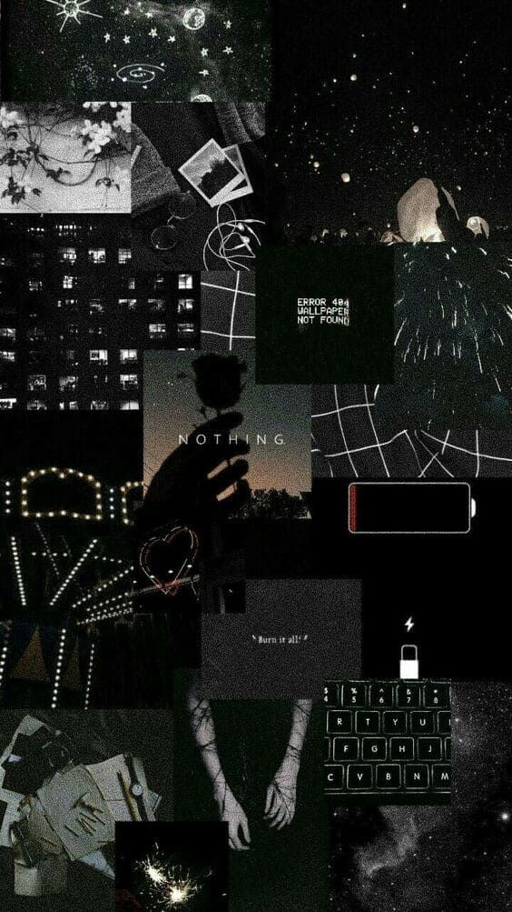 wallpaper aesthetic black