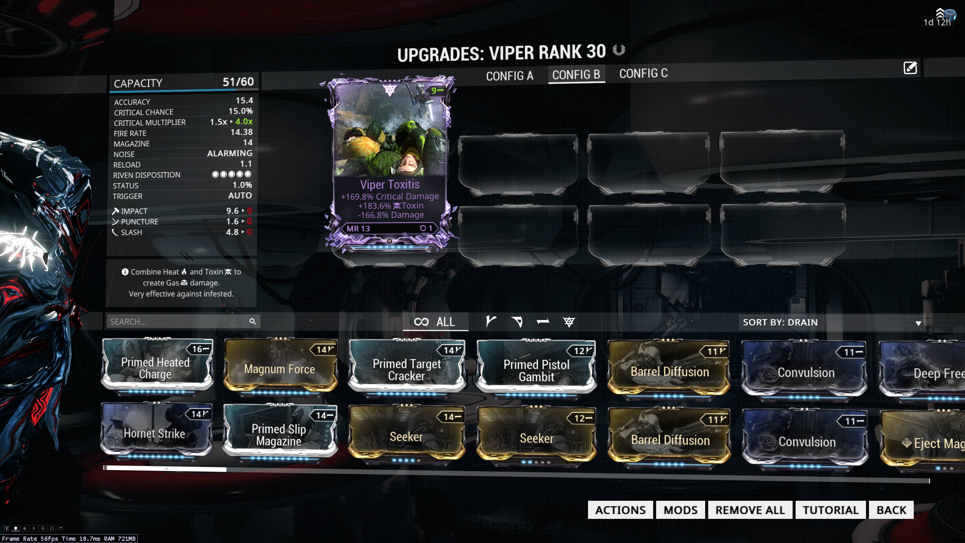 warframe stats