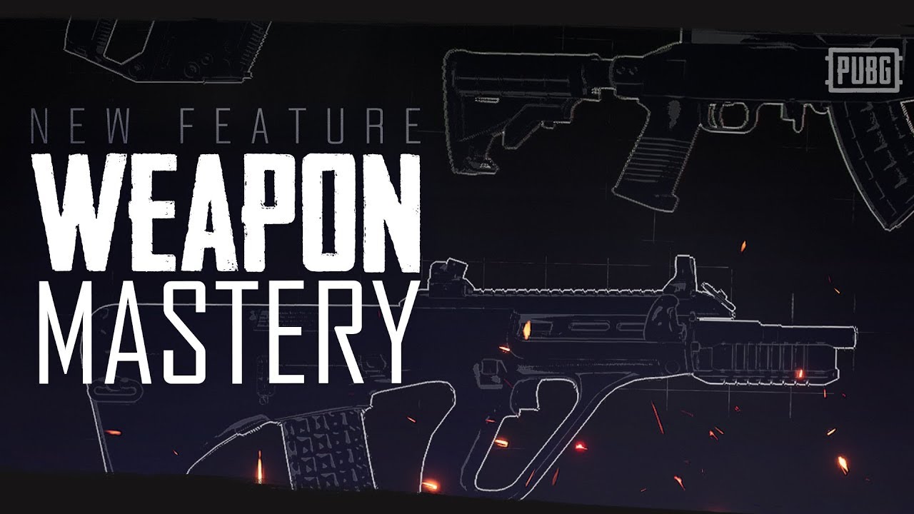 weapon mastery pubg