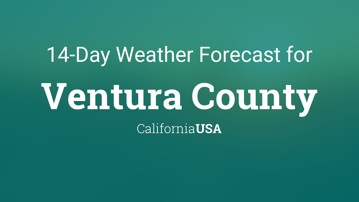 weather for ventura tomorrow