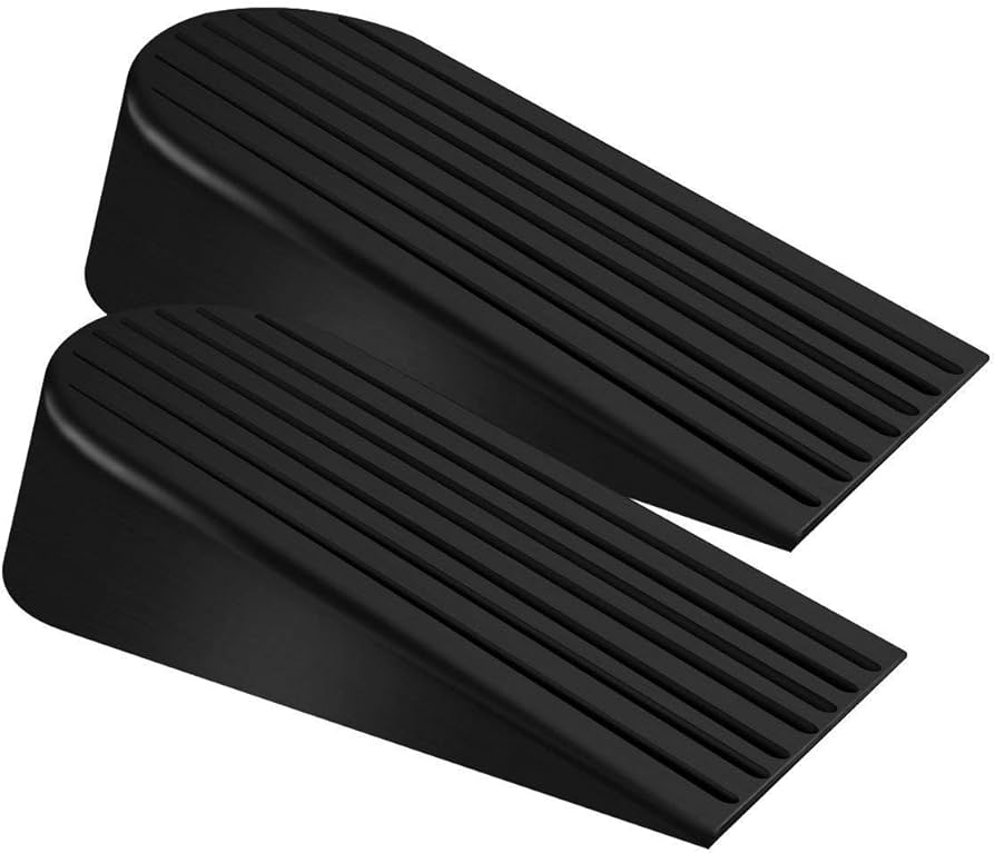 wedge rubber doorstop