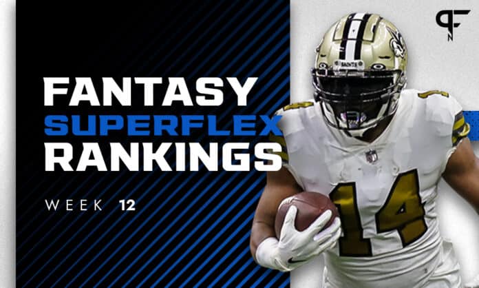 week 12 fantasy rankings