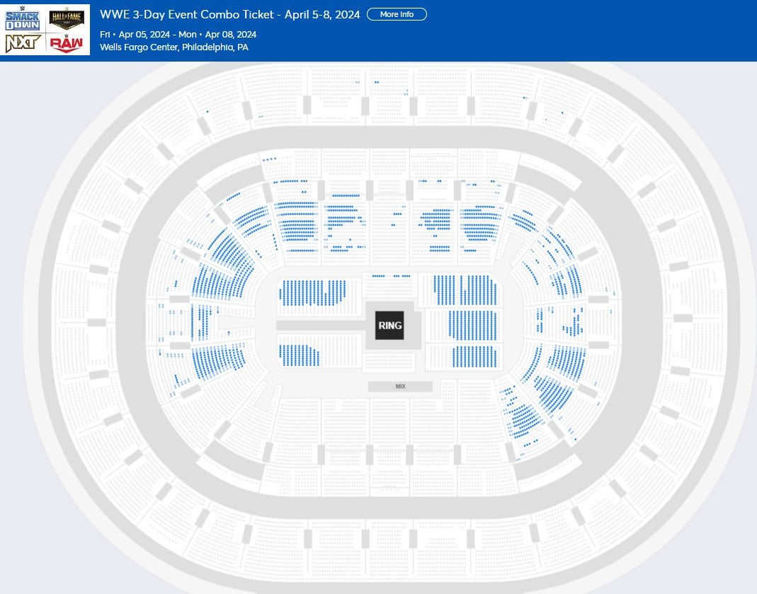 wells fargo center seating chart