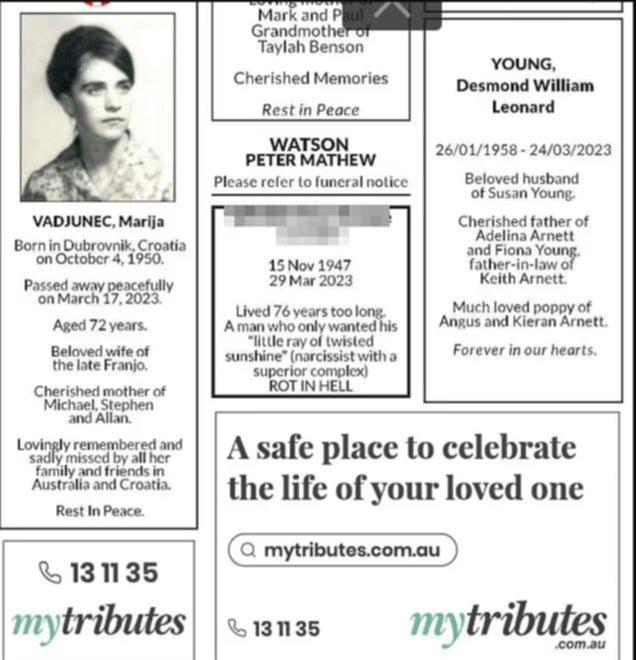 west australian obituaries