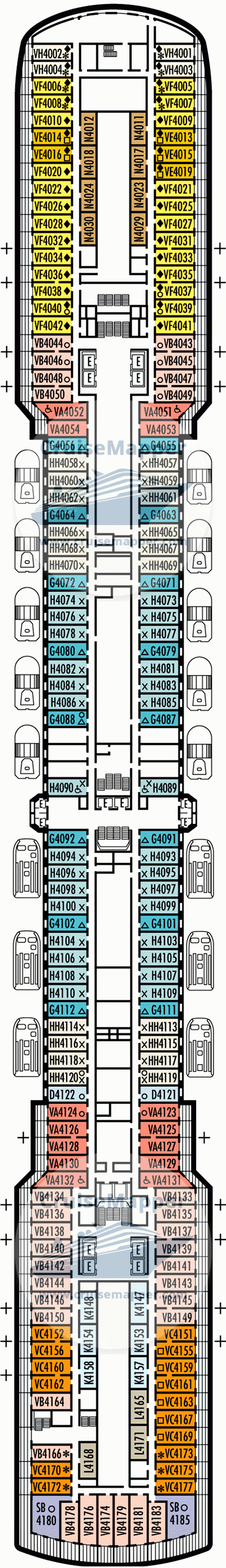 westerdam deck plan