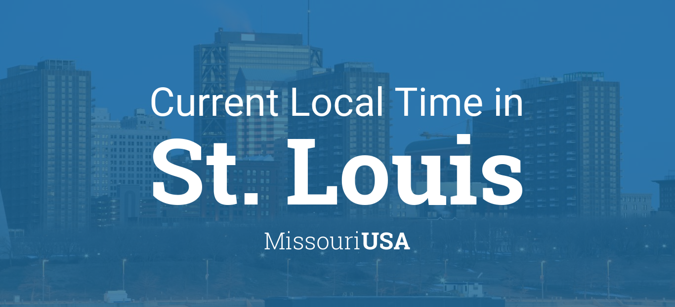 what is st louis time zone