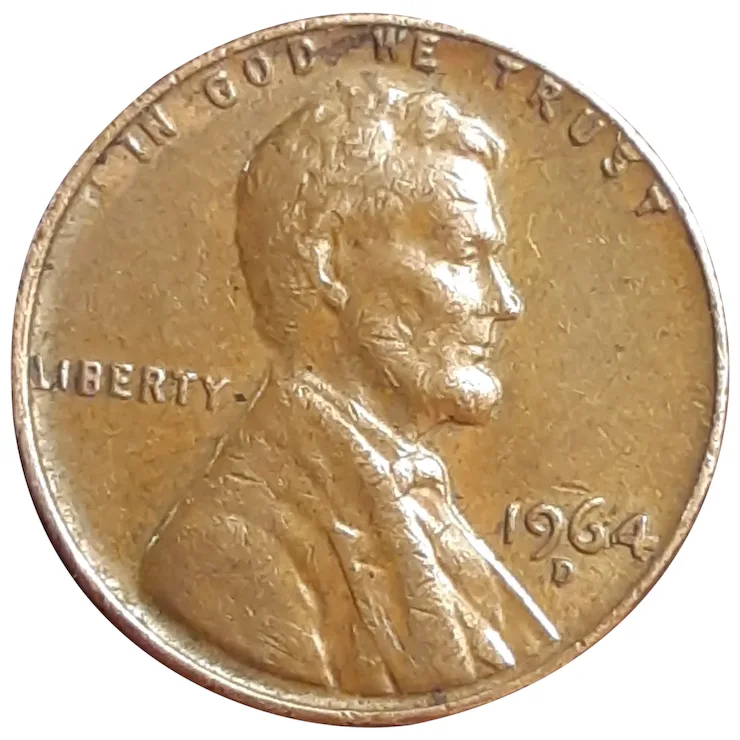 what is the value of a 1964 d penny