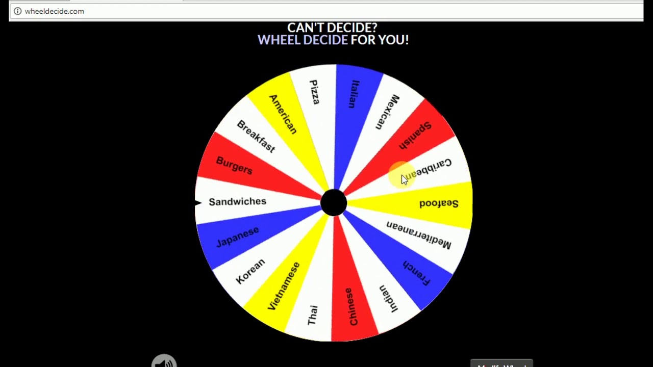 wheeldecide