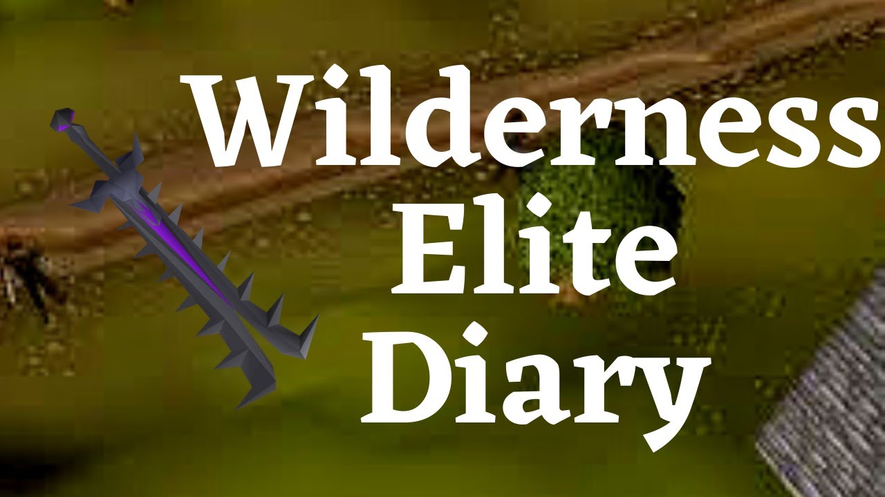 wilderness elite diary