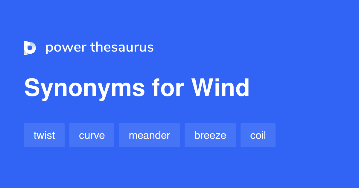 wind thesaurus