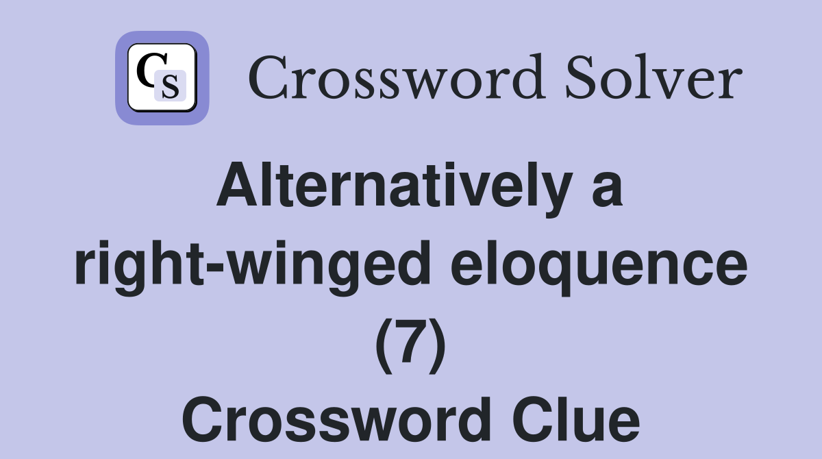 winged it crossword clue