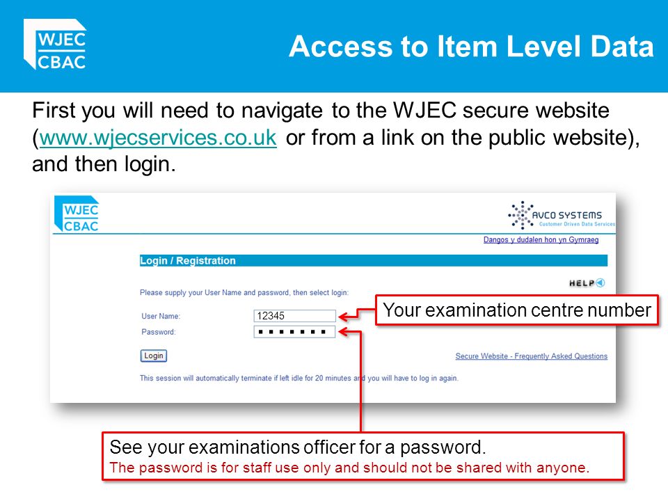 wjec secure