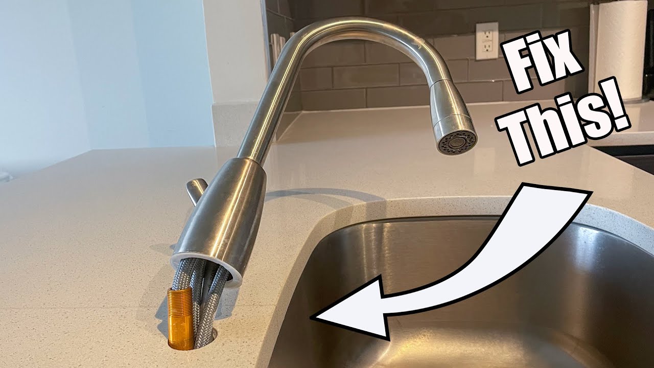 wobbly kitchen faucet