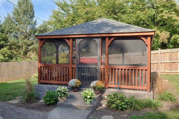 wood gazebo kits