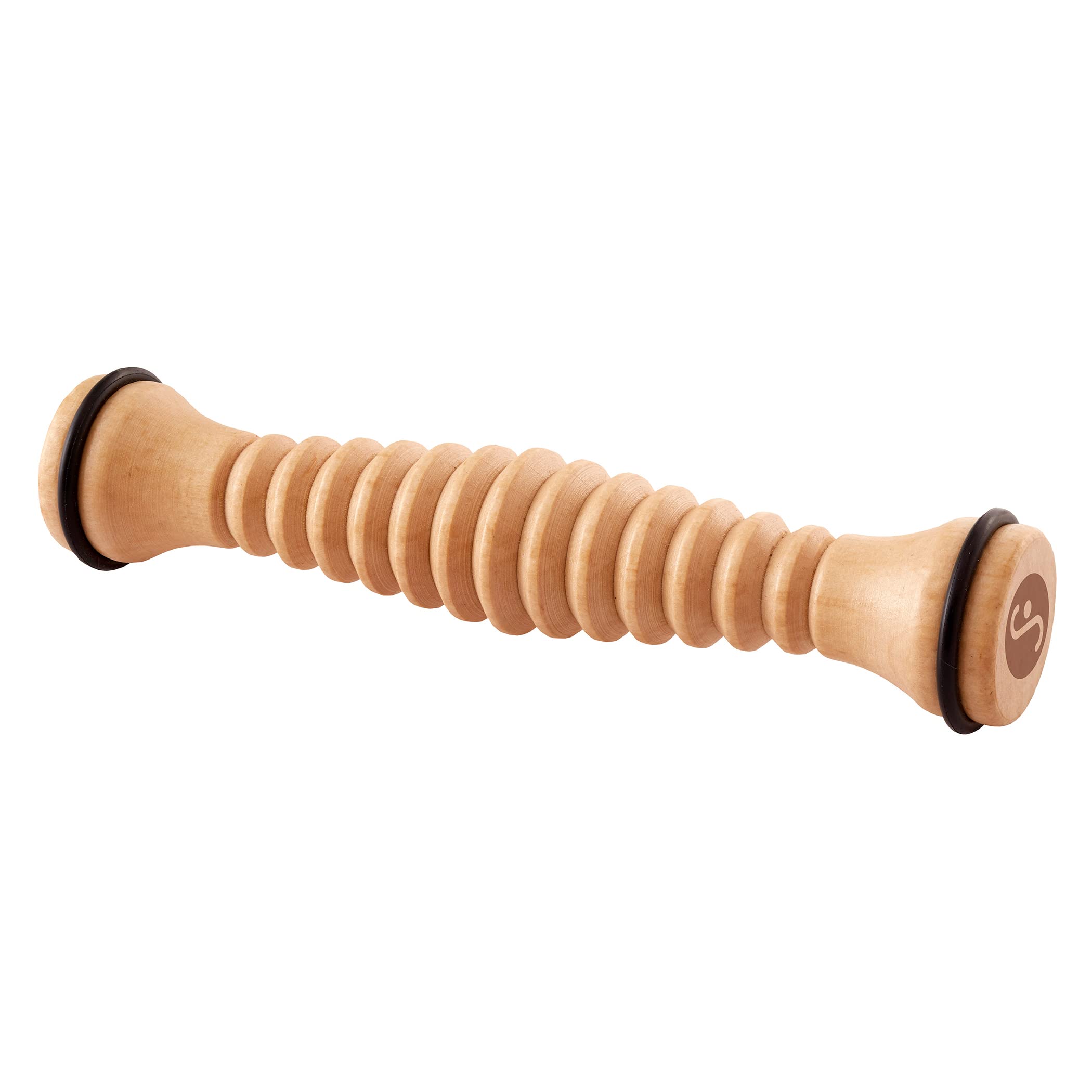 wooden roller foot massager