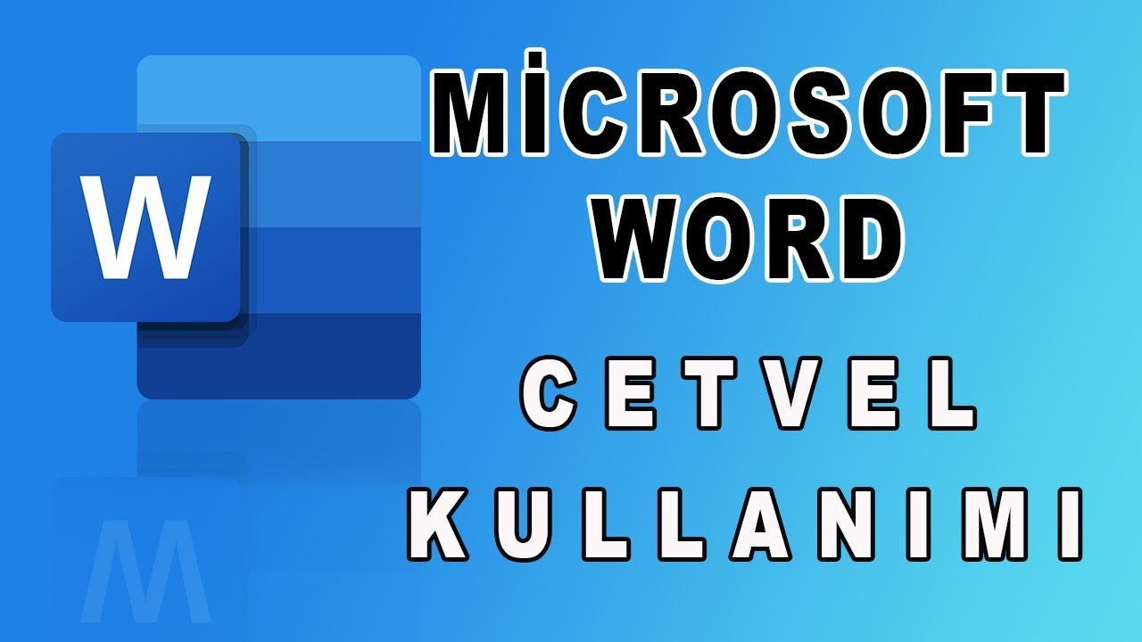 word cetvel kullanımı