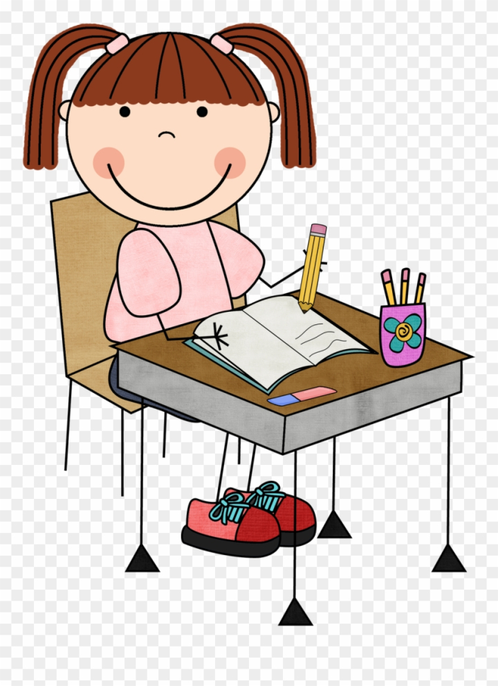 working student clipart