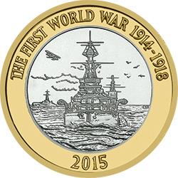 ww1 2015 2 coin