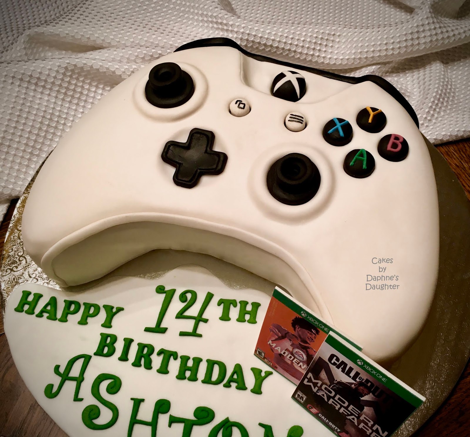 xbox controller cake