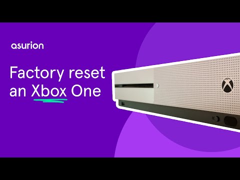 xbox one factory reset