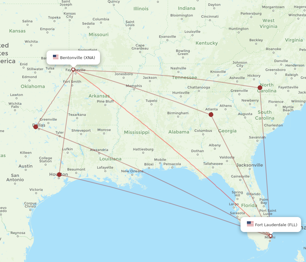 xna to ft lauderdale