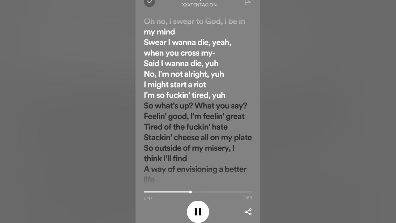 xxxtentacion hope lyrics