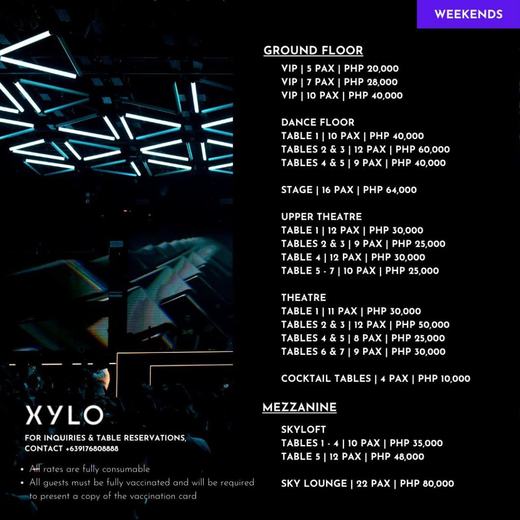 xylo price list