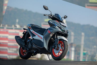 yamaha aerox 155 mileage per liter