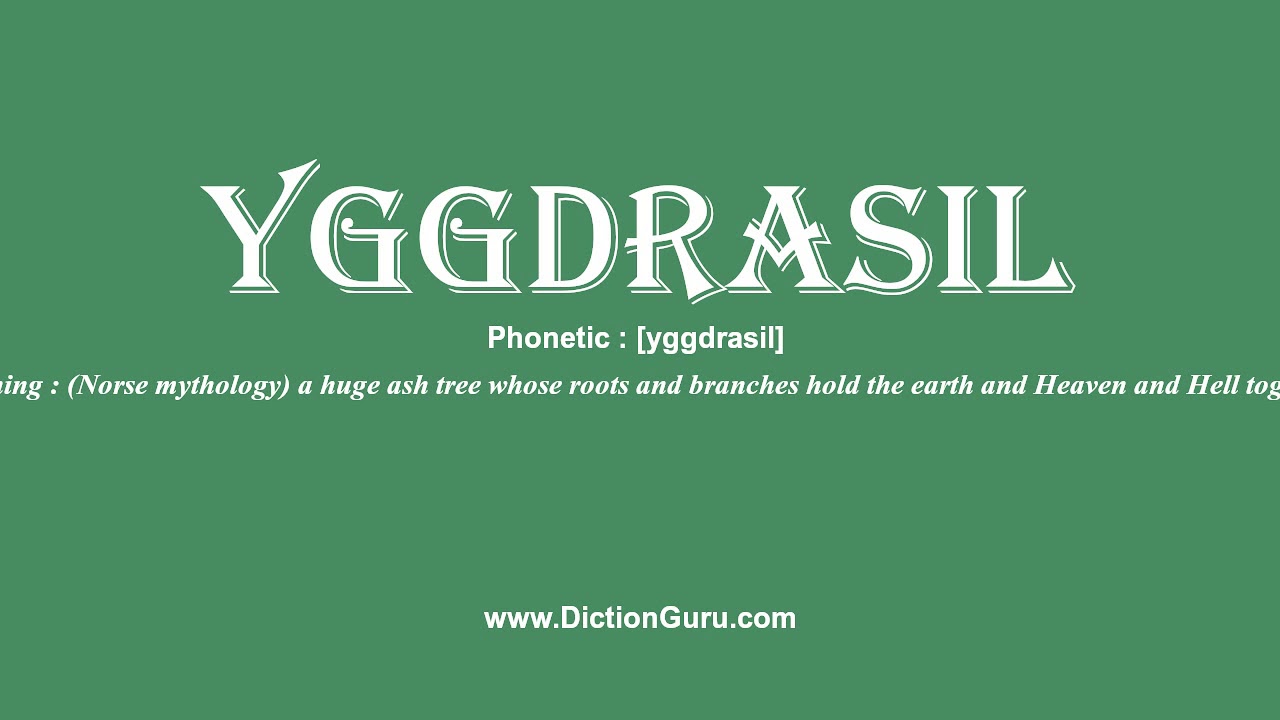 yggdrasil pronounce