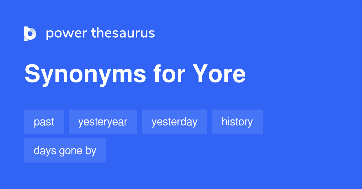 yore synonyms