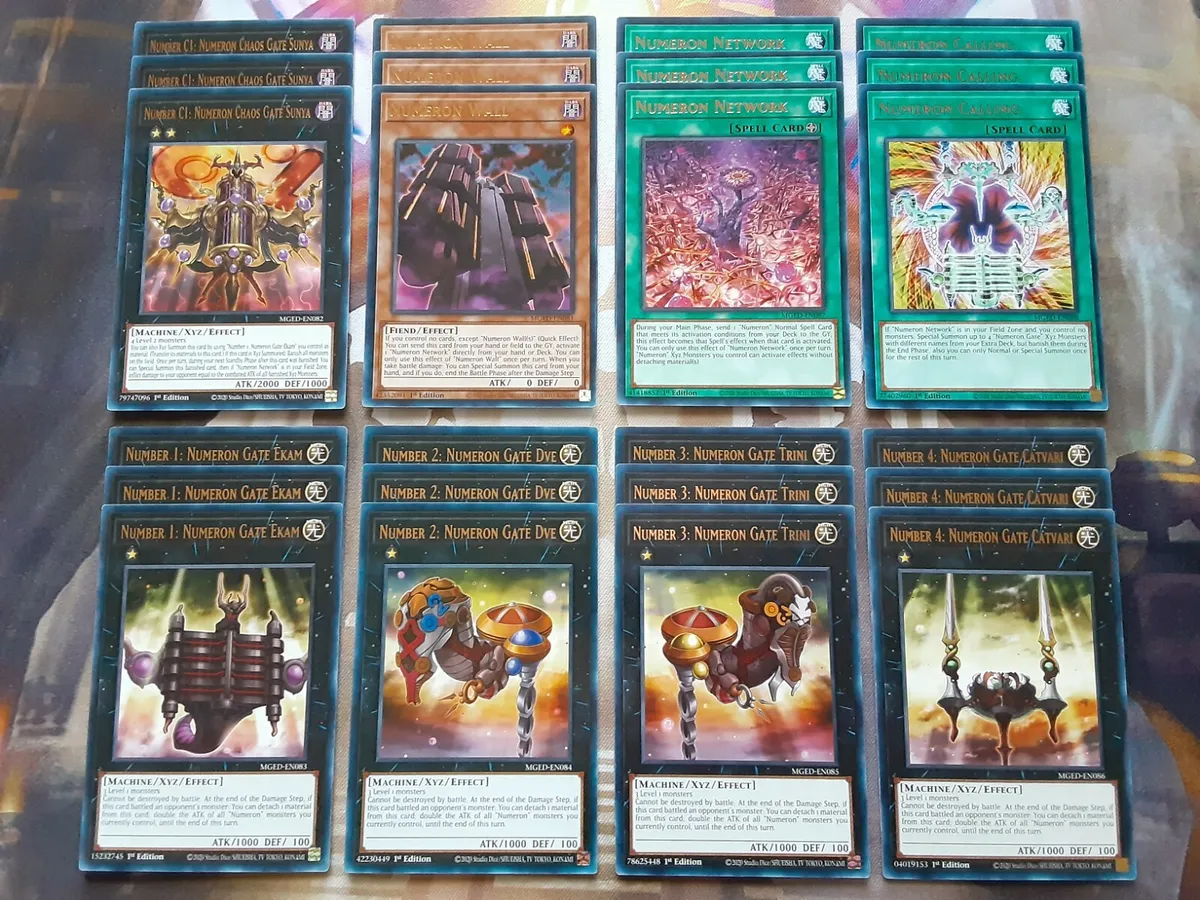 yugioh numeron deck