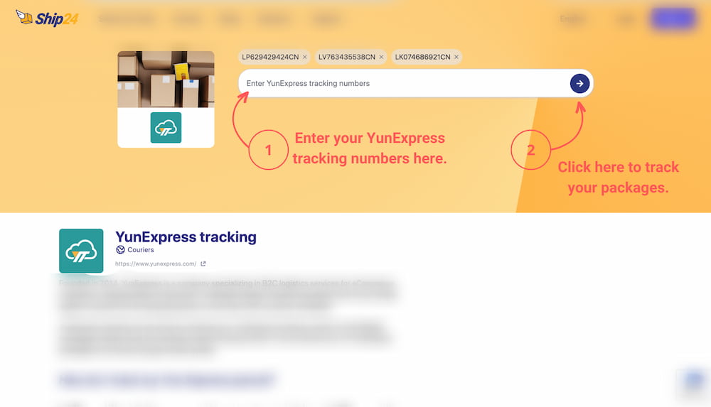 yunexpress tracking