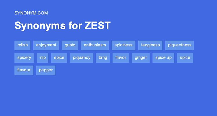 zest synonym